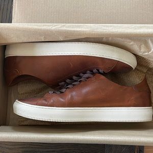 Men’s Frye Leather Astor Low Lace Shoe